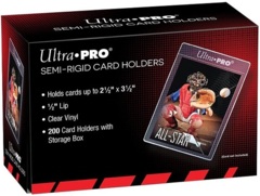 Ultra Pro Semi-Rigid Card Holders 1/2